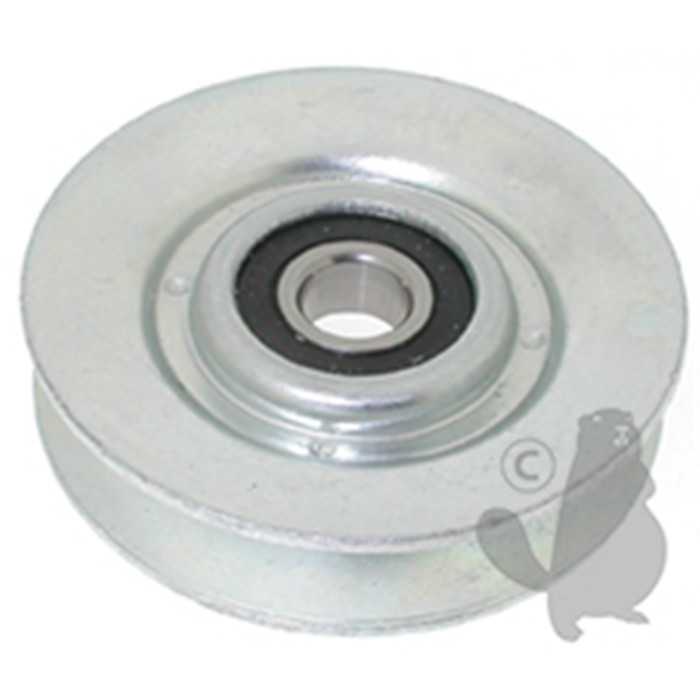 Poulie à gorge en V sur roulement adaptable pour tondeuse TORO de 21 - H: 21,4mm, diam,: ext: 73mm,