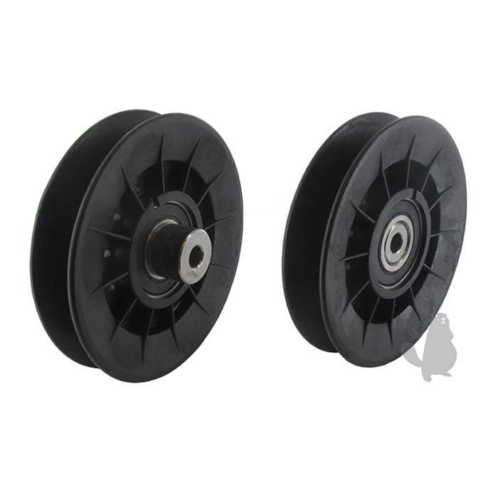 Poulie adaptable JOHN DEERE pour X300, X300R, X304, X320, X324,n X340, X360. remplace origine AM1345