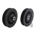 Poulie adaptable JOHN DEERE pour X300, X300R, X304, X320, X324,n X340, X360. remplace origine AM1345
