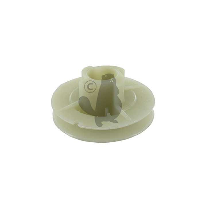 Poulie de lanceur tronçonneuse diamètre 65mm origine STIGA pour BG4040, A4000. Origine 118800192/0.