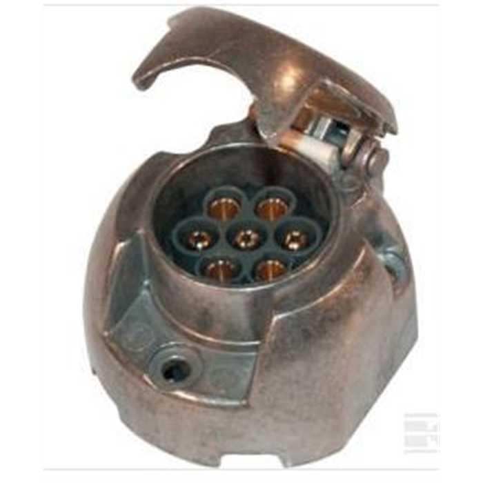 Prise 7 pôles aluminium, 8JB001941002