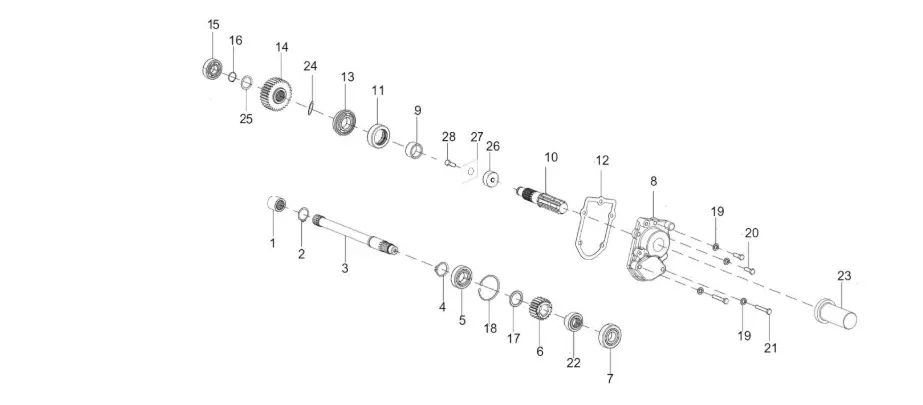 [MPA 01 041 270] Protection roulement aspf-205 (3 trous) ELIET Minor 4s MPA01041270, MPA01041270