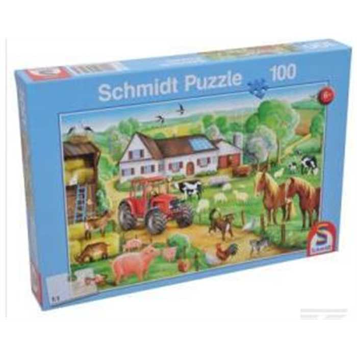 Puzzle Ferme 100 pcs 36.1 x 24.3 cm