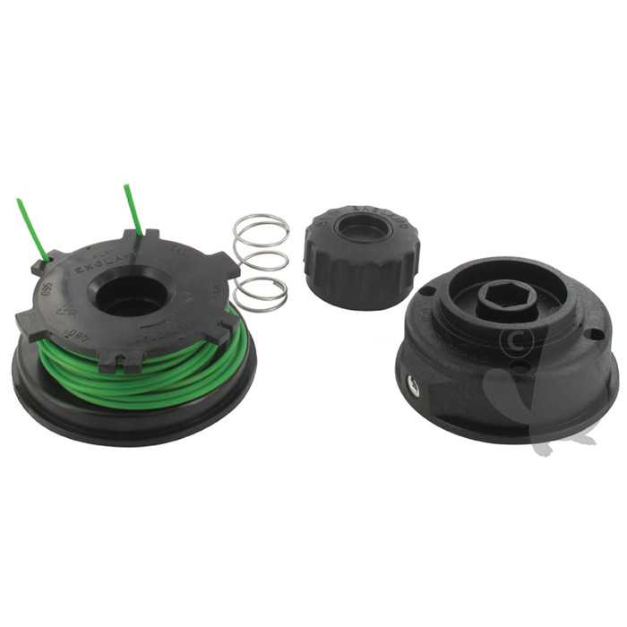 [160-6757] Tête fil nylon complète adaptable pour MTD - RYOBI modèles 100r 125r 130r 135r 305-RT 306-RT , 1606757, 160-6757