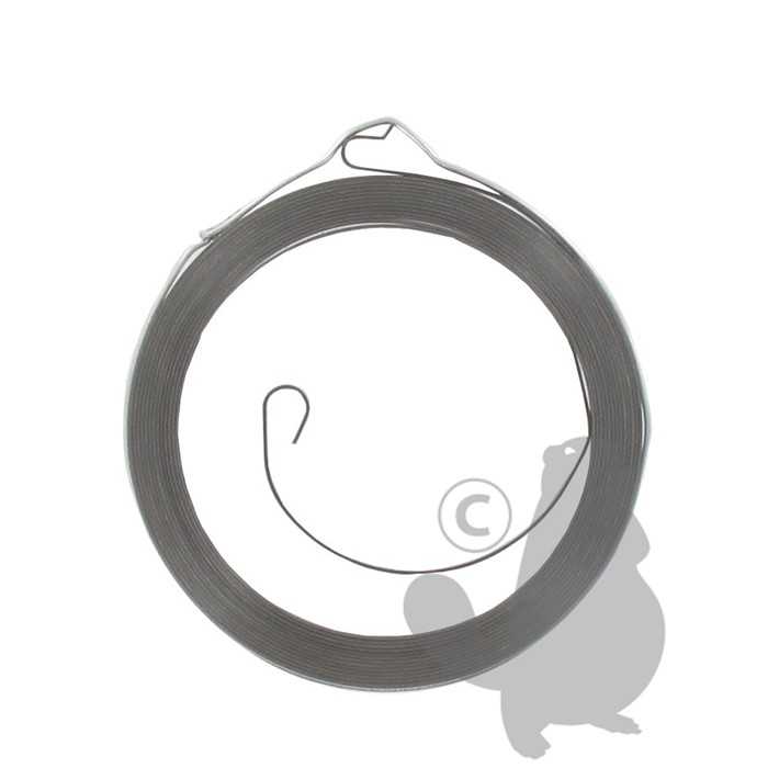 Ressort de lanceur adaptable HUSQVARNA pour tronçonneuses 142R 142RB 143R. Remplace origine 531007, 5109783, 510-9783
