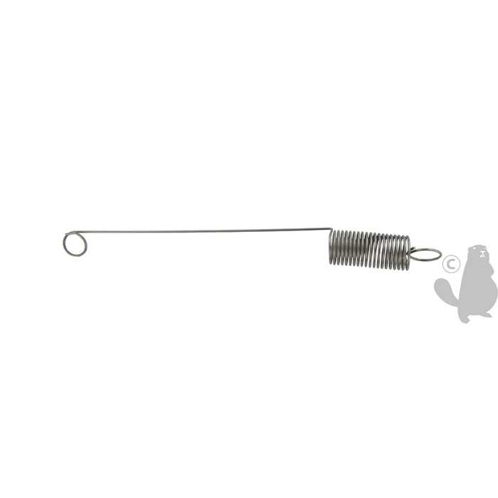 Ressort de régulateur adaptable pour BRIGGS et STRATTON. Remplace origine: 260711. L: 87,3mm.