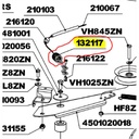 Ressort enclenchement de lame Roques rl210h - rl115