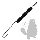 Ressort régulateur remplace origine 16561-ZE3-000. Adaptable sur Moteur GX390.