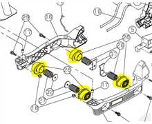 Ressort silent bloc taille kawashaki kht750d, TE2-5012000, 92161V002, TE25012000