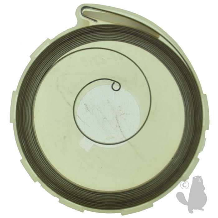 Ressort de lanceur adaptable pour STIHL TS410. Remplace origine: 4282-195-0300, 5109675, 510-9675