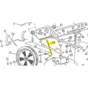 Ressort réglage hauteur de coupe pilotte d500 s3