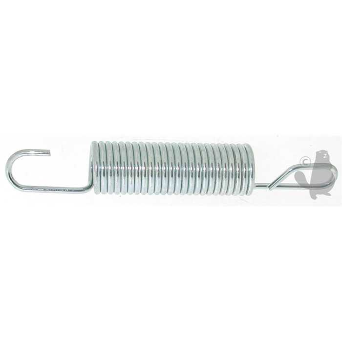 Ressort de galet adaptable pour SNAPPER - Longueur: 83mm diam : 9 5mm. Remplace origine: 17326 et 2, 6303797, 630-3797