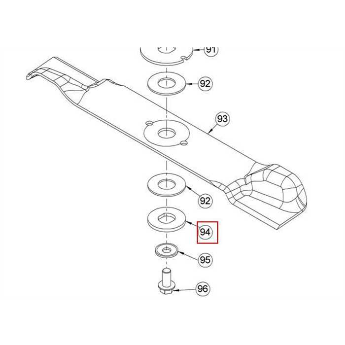 [G00010116] rondelle inférieure pour friction de lame as-motor tondeuse professionnelle as531, E10077, G00010116