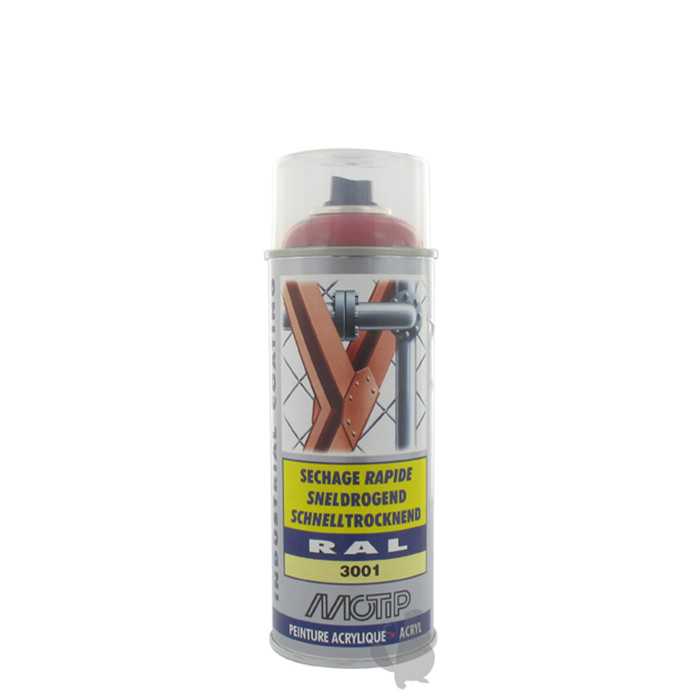 [820-2418] Peinture rouge ISEKI aérosol 400 ML., 8202418, 820-2418