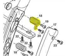 [195.114.150] Silent bloc de anse Dolmar PS420, 195 114 150, 195114150