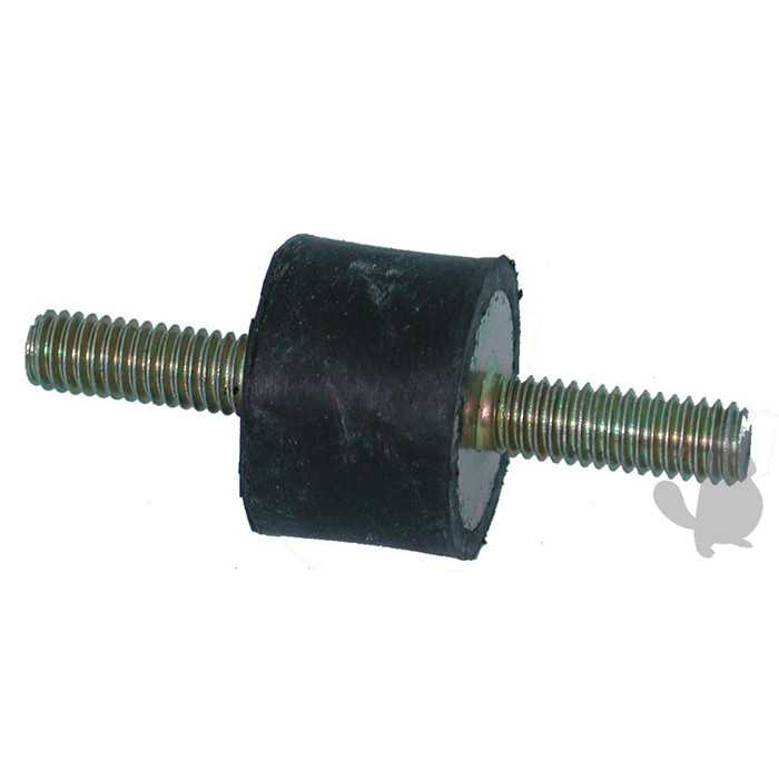 Silent bloc universel mâle/mâle - diam : 25mm - Longueur: 25mm Filet: M6 - Longueur filet: 14/18mm, 6903874, 690-3874