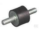 Silent bloc type a m6 diamètre 20mm hauteur 20mm, 2020A55