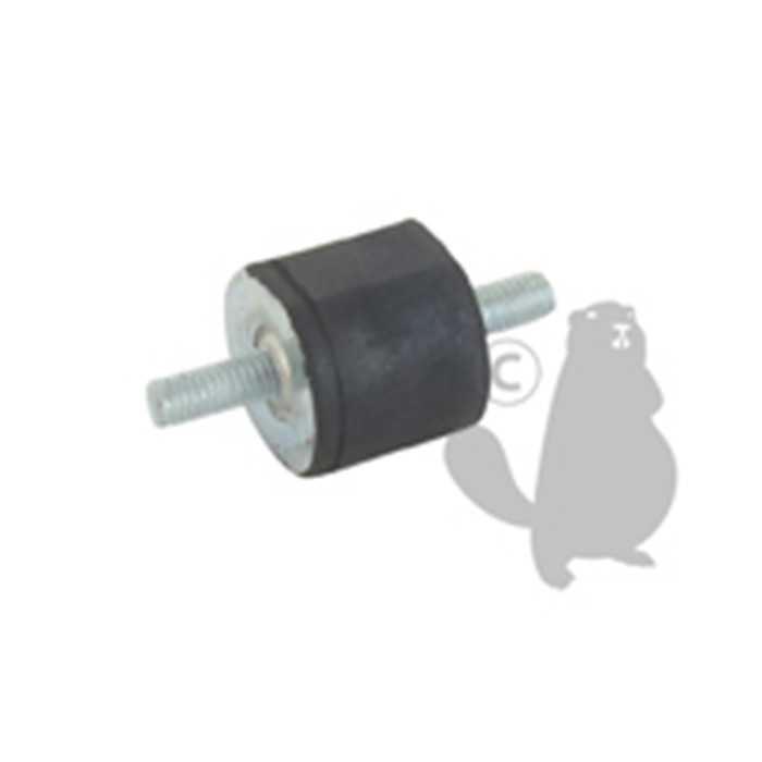 Silent bloc adaptable pour STIHL 041 - Filetage : 2 x M6 x 14. Remplace origine: 110-790-6900, 6906497, 690-6497