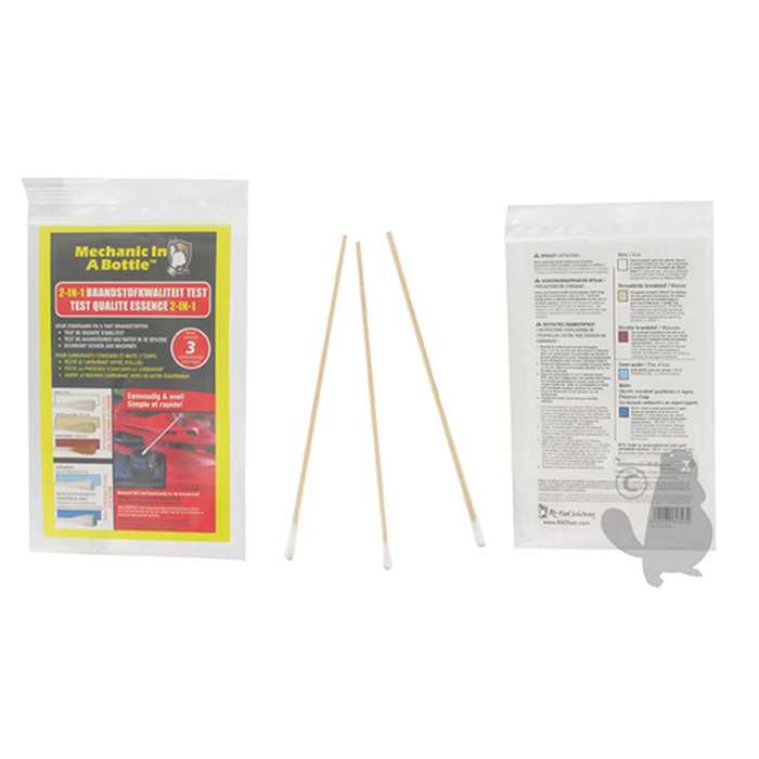 [810-1001] Pochette de trois tourillons testeurs pour carburant., 8101001, 810-1001