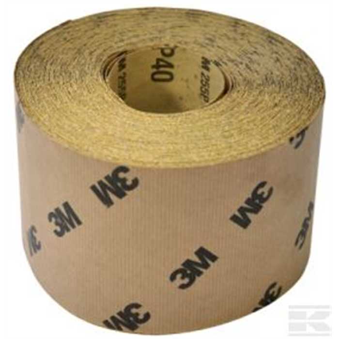 [PAPIER DE VERRE K120] Toile abrasive en rouleau K120 115mm x 23m, 3M PAPIER DE VERRE, K120, 3M61032