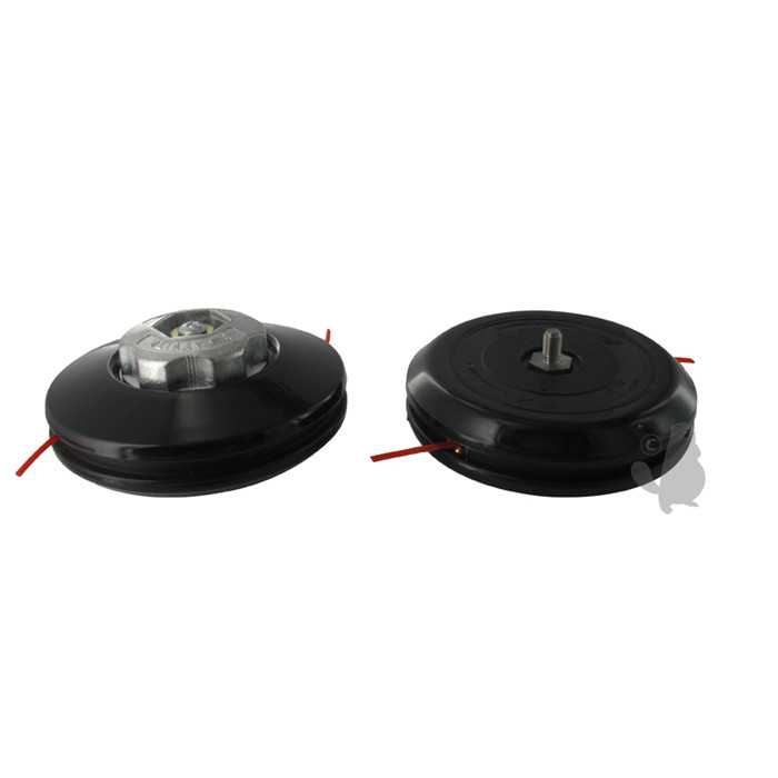 [160-2059] Tête fil nylon adaptable à bouton métal - Livrée avec adaptateur M8 x 1 25 MG - Peut contenir jusquà, 1602059, 160-2059