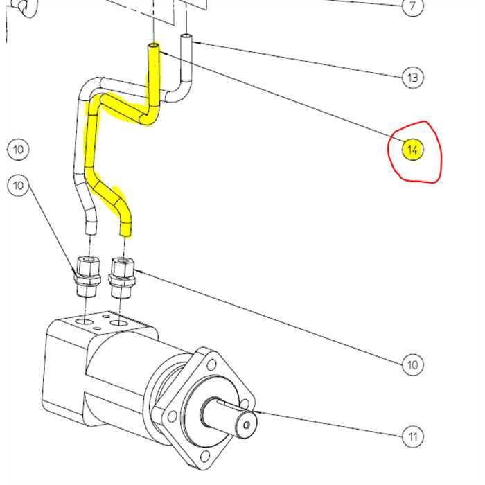 [MPA 01 162 540] Tuyau hydraulique arrière gauche ELIET GZC MPA01162540, MPA01162540
