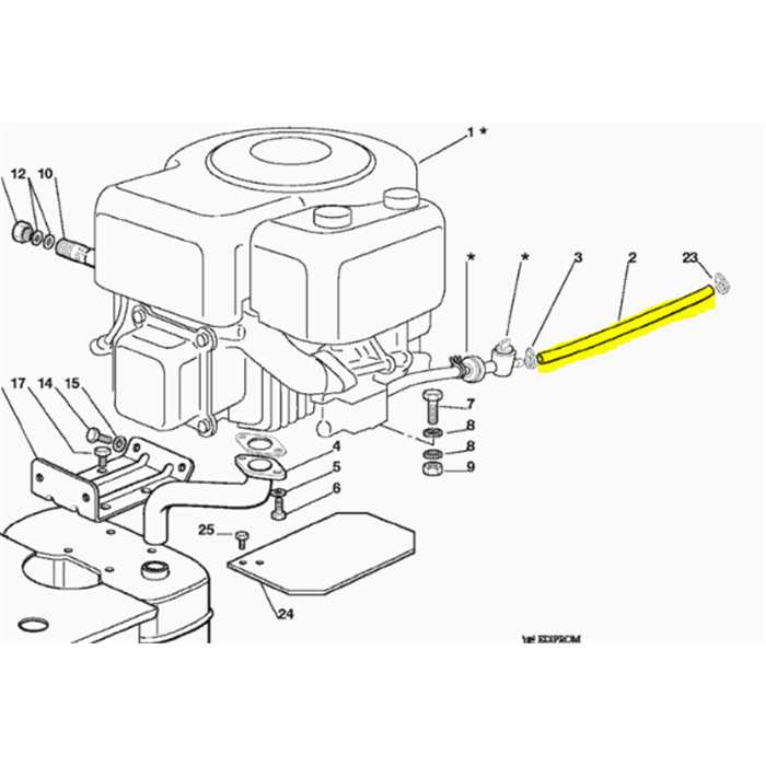 [125869027/0] Tuyau essence tracteur HONDA, 25869027/0, 258690270, 80295-Y09-003