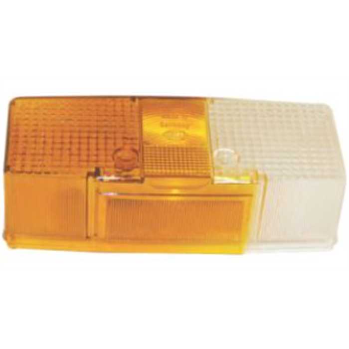 [9EL118705001] Verre de phare droit hella blanc-orange, 4082300084870, 9EL118.705-001