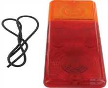 Verre pour phare arrière gauche-droite + joint, G 41312, G41312