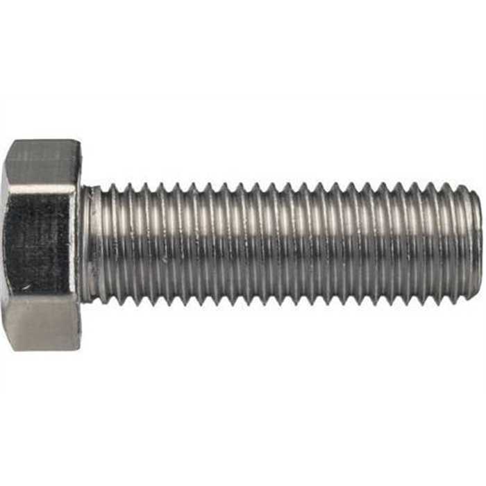 [BS 512 000 820] Vis a tête hexagonal filete M8X20 DIN 933 BS512000820, BS 512 000 820, BS512000820