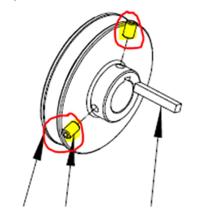 [BS 023 000 812] Vis de pression M8x12 poulie de sortie moteur ELIET Minor-Major à la pièce BS023000812, BS 023 000 812, BS023 000 812, BS023000812