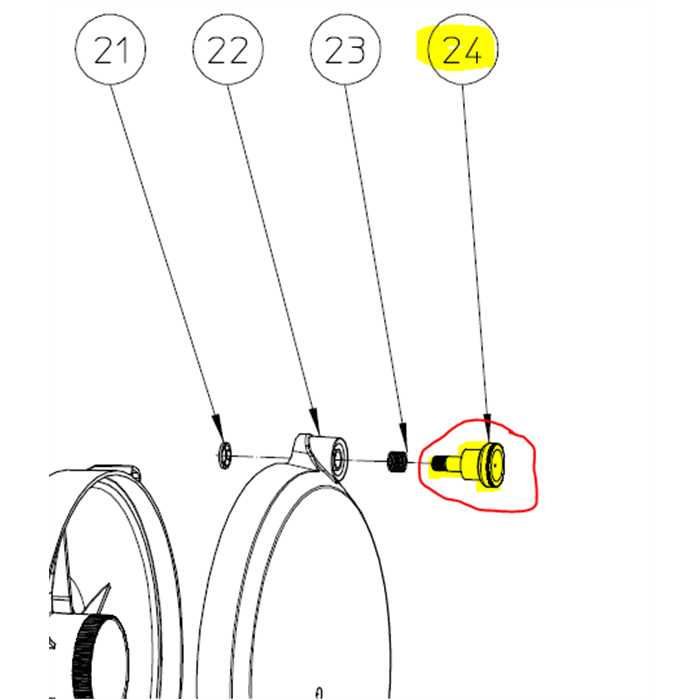 [BR 930 010 200] Vis de fermeture de rotor ELIET Neo BR 930 010 200, BR930010200