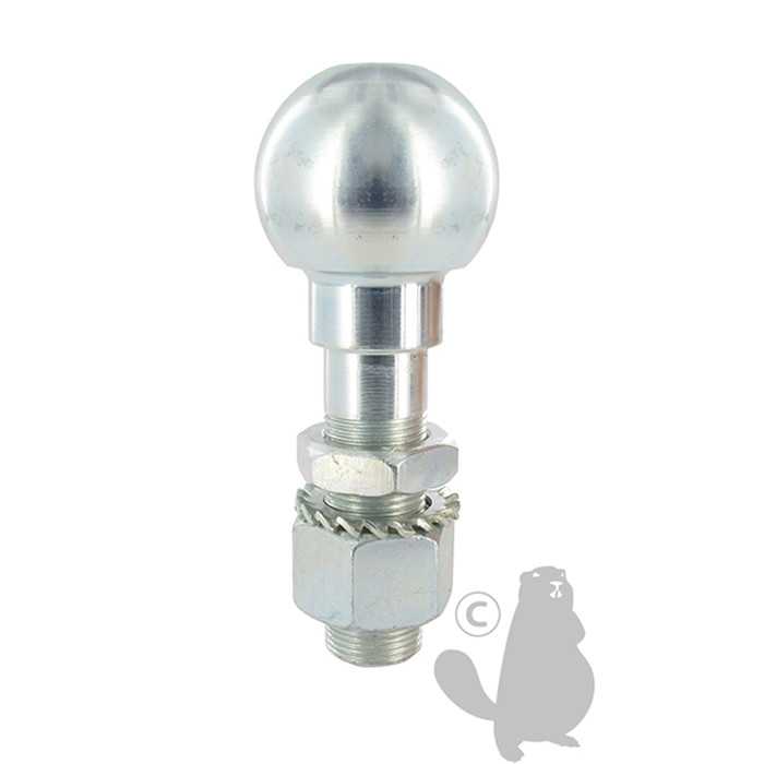 [680-7000] Boule dattelage universelle - L sous la boule: 125mm Vis diam : M22 x 1 5mm. Filetage: 55mm Boule, 6807000, 680-7000