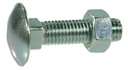 Boulon tête plate m6  25