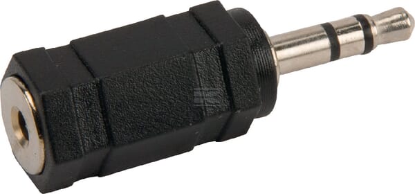 [JK3525AD] Connecteur réducteur 3.5 - 2.5 Droit Mâle, JK3525AD