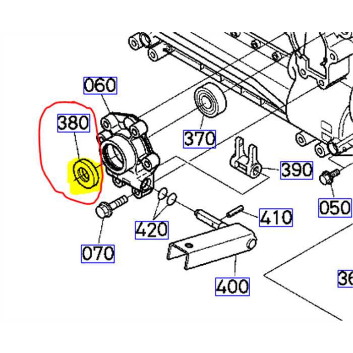 Bourrage transmission axe pdf KUBOTA GR2100-II de42 di20 e8