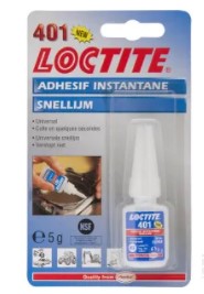 Adhésif instantané Loctite 401-5 gr, 5010266317786, LC232659
