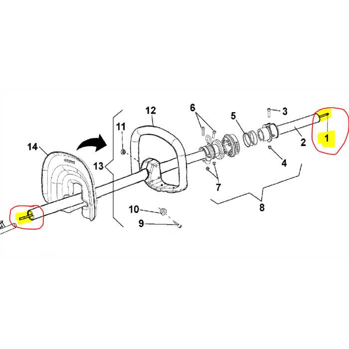 [AC-21257] Axe de transmission ACTIVE mtp150 - longueur 745mm, 21257, AC21257