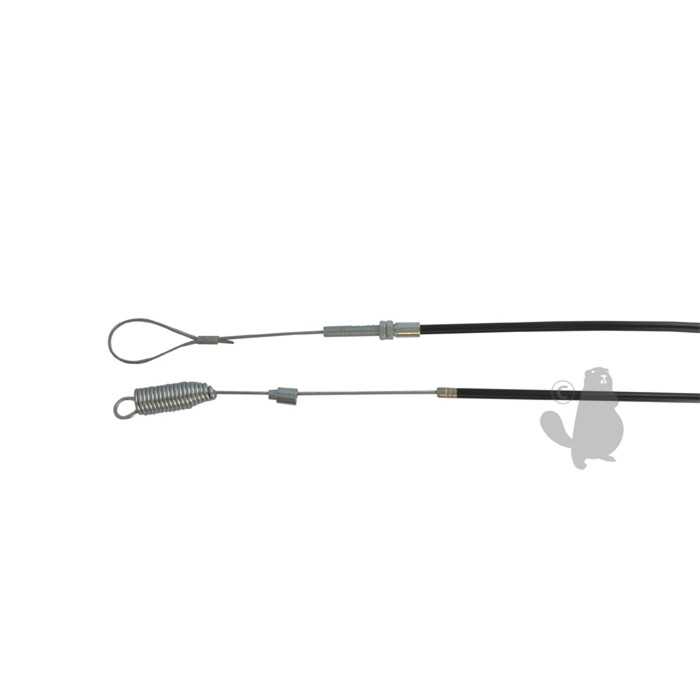 Cà¢ble dembrayage adaptable pour CASTELGARDEN avec ressort. Remplace origine: 81001083/0 - Longueur, 6306668, 630-6668