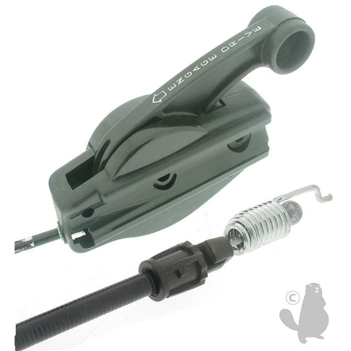 Cà¢ble de traction adaptable pour AYP. Remplace origine: 146323 - Longueur cà¢ble: 1517mm Longueur, 6306743, 630-6743