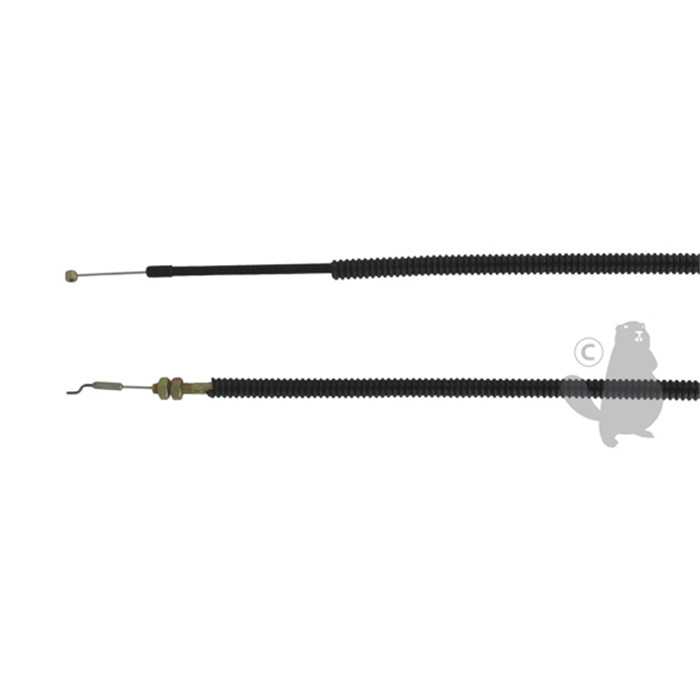 Cà¢ble daccélération adaptable pour débroussailleuse SHINDAIWA C230. Remplace origine: 22411-14500 , 6307849, 630-7849