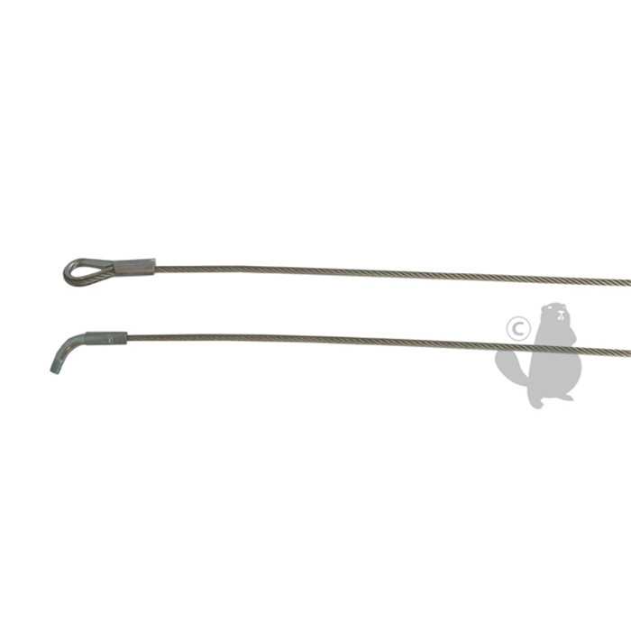 [48045] Cà¢ble adaptable SCAG pour Rider 61 et 72 - Type SSHM - Longueur totale: 1320mm. Remplace origine: 4, 6303299, 630-3299