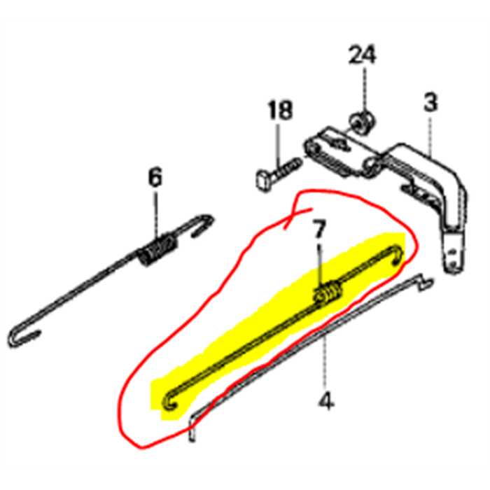 [16562-ZE1-020] Ressort rappel de papillon gaz HONDA GX**