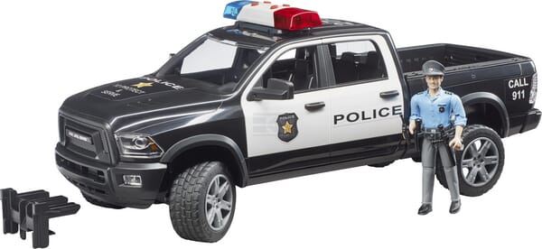 [U02505] CAMION DE POLICE RAM 2500 AVEC