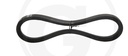 COURROIE TRAPEZOIDALE B112 17X2845MM, VB172845, B112, 57517X2845