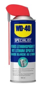 Spray lithium blanc WD40 400ml