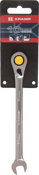 [1802030010KR] Clé mixte à cliquet 10 mm Kramp, 1802030010KR