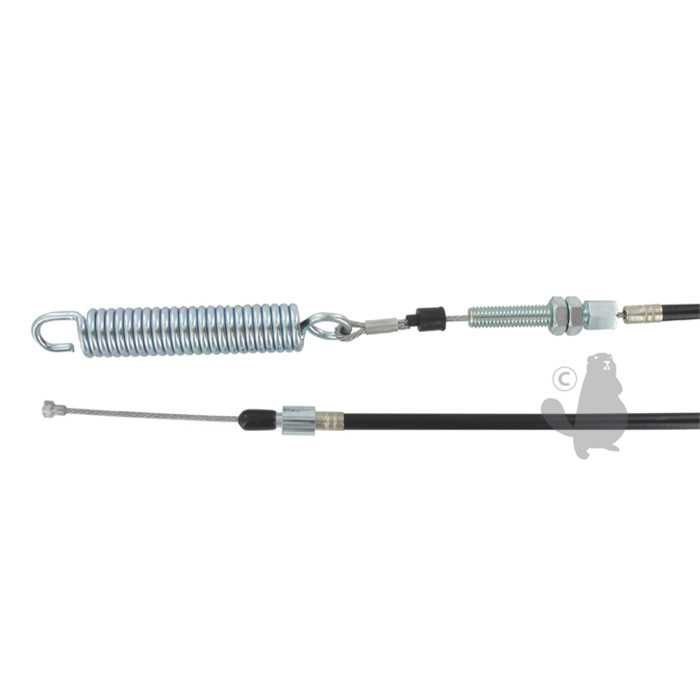 [82004606/0] Câble d'embrayage adaptable CASTELGARDEN pour TC102/122 depuis 2000. Remplace origine: 82004606/0 -, 6300035, 630-0035
