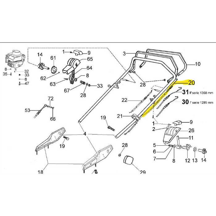 [8202031ER] Cable de traction efco MR534VBT, 8202031ER