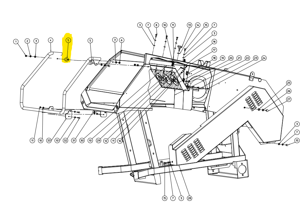 [BR 600 130 301] Caoutchouc anti vibration superprof country 30x30b m8x16 BR600130301, BR600130301